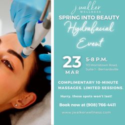Join us for a Spring Into Beauty Open House and enjoy the following #JWalkerSpecials!