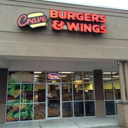 Crave Burgers & Wings - Storefront