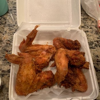Jones Fried Chicken - Whole fried chicken wings - Halal Near Me - Houston, Texas