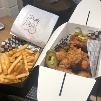 Le Coq Frit - This was 1 portion- absolutely wild!!!! - Chicken Shop Near Me - Vancouver, British Columbia
