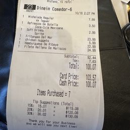 Receipt Receipt