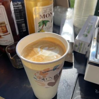 Cook's Coffee - Lavender Latte - Coffee & Tea Near Me