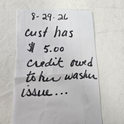 Delken Professional Dry Cleaners - Voucher for malfunctioning washer