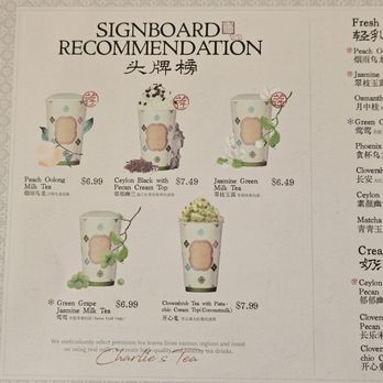 Charlie's Tea - Bubble Tea Near Me - Los Angeles, California