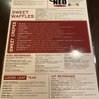 Kafe Neo - Menu - Cafes Near Me - Totowa, New Jersey Kafe Neo - Menu - Cafes Near Me - Totowa, New Jersey