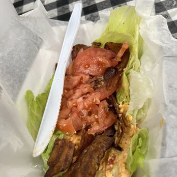 The Soup Kitchen - BLT, no bread, add pimento cheese - Sandwiches Near Me - Madisonville, Tennessee The Soup Kitchen - BLT, no bread, add pimento cheese - Sandwiches Near Me - Madisonville, Tennessee