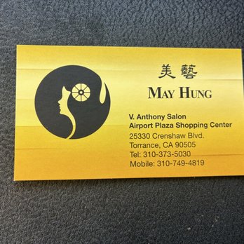 May Hair Salon - Business card (Apr 2026) - Hair Salons Near Me - Torrance, California May Hair Salon - Business card (Apr 2026) - Hair Salons Near Me - Torrance, California