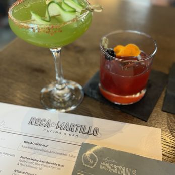 Roca & Martillo - The Eastern Sunset- Bombay Gin, Lemon Juice, Mint, Cucumber Juice, & Saffron Syrup.
Buffalo Old Fashioned - Desserts Near Me - San Antonio, Texas Roca & Martillo - The Eastern Sunset- Bombay Gin, Lemon Juice, Mint, Cucumber Juice, & Saffron Syrup.
Buffalo Old Fashioned - Desserts Near Me - San Antonio, Texas