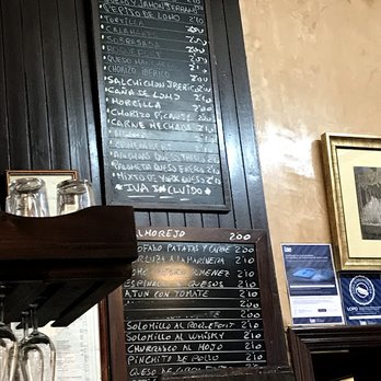 Bodega Santa Cruz Las Columnas - Menu - Tapas Bars Near Me - Seville, SE Bodega Santa Cruz Las Columnas - Menu - Tapas Bars Near Me - Seville, SE