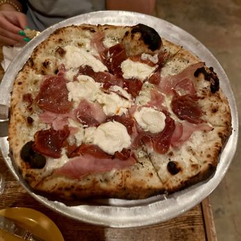 C&C Wood Fired Eats - Double prosciutto truffle pizza - Pizza Near Me - Key Largo, Florida C&C Wood Fired Eats - Double prosciutto truffle pizza - Pizza Near Me - Key Largo, Florida