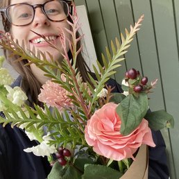 Purchased a small bouquet from Candler Park Market