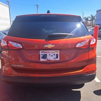 SCT Motorsports - Rear view of my 2020 Chevy Equinox. 15% shade ceramic tint. - Car Window Tinting Near Me - Upland, California