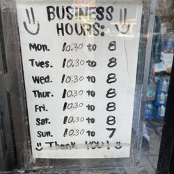 A & M Water and Gift - Hours