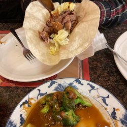 Golden China - Duck and broccoli beef!