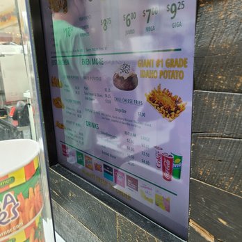 Potato Corner - Menu + prices - Fast Food Near Me - Santa Clara, California