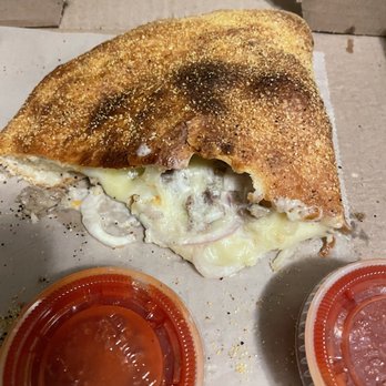 Two Boots Jersey City - Half of the Cleopatra Calzone - Pizza Near Me - Jersey City, New Jersey Two Boots Jersey City - Half of the Cleopatra Calzone - Pizza Near Me - Jersey City, New Jersey
