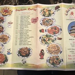 Full menu!