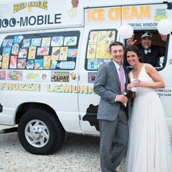 The MOO-Mobile - Having our ice cream truck adds that special touch to weddings & wedding receptions.