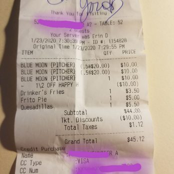 Drinker's Pub - Watch your receipts at this place. The math doesn't add up. - Pubs Near Me - Philadelphia, Pennsylvania