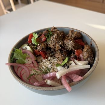Sora Craft Kitchen - SHAKING BEEF - Mediterranean Near Me - Los Angeles, California Sora Craft Kitchen - SHAKING BEEF - Mediterranean Near Me - Los Angeles, California