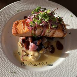 Pan-Seared Salmon Pan-Seared Salmon