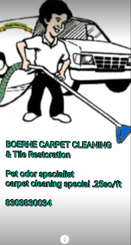 BOERNE CARPET CLEANING & TILE RESTORATION Updated August 2024