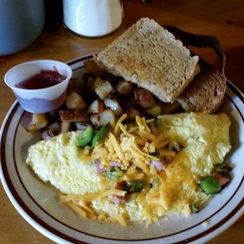 Meadow Mountain Cafe - Denver omelette, wicked good - Breakfast & Brunch Near Me - Allenspark, Colorado
