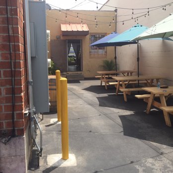 Brick and Flour - Tables outside - Mexican Near Me - Glendale, California