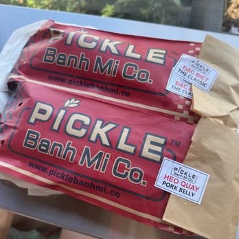 Pickle Banh Mi - Mini Haul - Sandwiches Near Me - Westminster, California