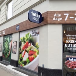 Føtex Food - Åbner kl 7. Så kan man nå at handle inden arbejde og skole.
