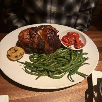 Seasons 52 - Maple-Glazed All-Natural Roasted 1/2 Chicken - New American Near Me - Lone Tree, Colorado Seasons 52 - Maple-Glazed All-Natural Roasted 1/2 Chicken - New American Near Me - Lone Tree, Colorado