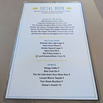 Solstice - Social Hour menu as of summer 2025 - New American Near Me - Irvine, California Solstice - Social Hour menu as of summer 2025 - New American Near Me - Irvine, California