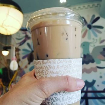 Java Burrito Company - Creme brulee latte iced coffee - Coffee & Tea Near Me - Savannah, Georgia