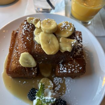 The Local Open - The Local Banana French toast - New American Near Me - Frisco, Texas