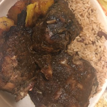 Jerk'D - Bowl of Jerk Chicken, rice and peas, sweet plantains $10.50 - Caribbean Near Me - Hackensack, New Jersey