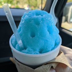 SnoMan Snoballs - Snowman's cream with Dippin dots
