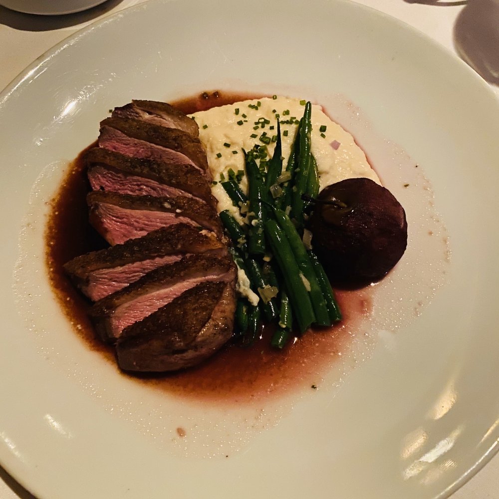 Verve Restaurant - Duck, mashed potatoes, and asparagus - French Near Me - Somerville, New Jersey Verve Restaurant - Duck, mashed potatoes, and asparagus - French Near Me - Somerville, New Jersey
