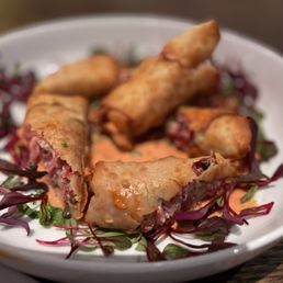 Reuben Egg Rolls