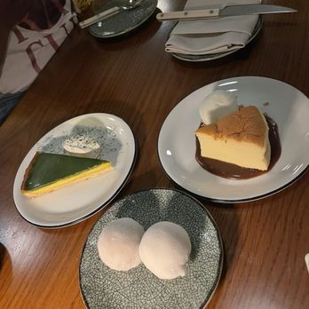 Camelia - Matcha yuzu tart, mochi, and a Japanese cheesecake - French Near Me - Los Angeles, California Camelia - Matcha yuzu tart, mochi, and a Japanese cheesecake - French Near Me - Los Angeles, California