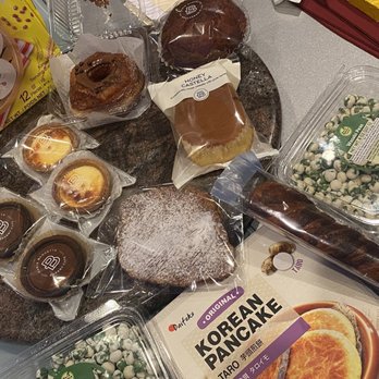 Paris Baguette - While at H-mart, picked up a selection of baked goods - Desserts Near Me - Mesa, Arizona