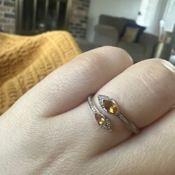 Allure by Greatons Jewelers - My beautiful citrine and diamond ring