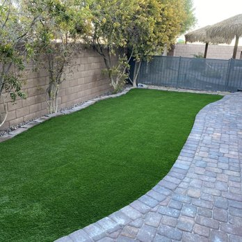 US Turf - Side yard finished! - Artificial Turf Near Me - Las Vegas, Nevada
