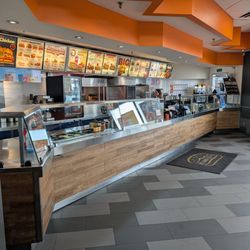 Order and pickup area