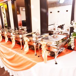 Brooklyn Party Space - Brooklyn Party Space Decorated Buffet Chafing Dishes