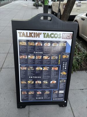 Menu photo 3 Talkin' Tacos Washington DC Washington, DC, DC