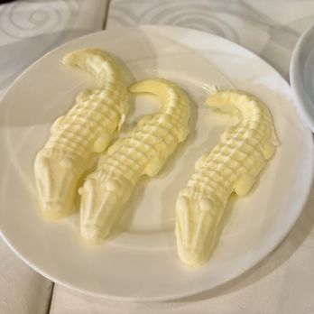 Everglades Restaurant - Alligator shaped butter - Seafood Near Me - Orlando, Florida Everglades Restaurant - Alligator shaped butter - Seafood Near Me - Orlando, Florida