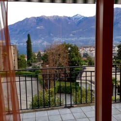 Hotel Belvedere Locarno - View from the balcony