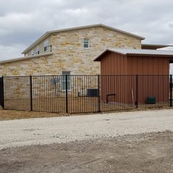 Benchmark Texas Construction Company - 6' Black Iron.  Burnet Texas