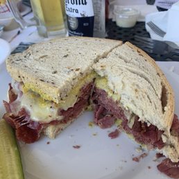 Corned beef on rye Corned beef on rye