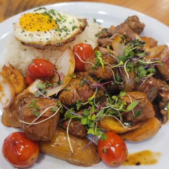 The Third Place Global Eatery - Lomo saltado - Coffee & Tea Near Me - Clovis, California